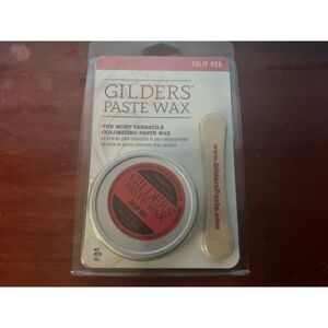 Gliders paste wax Tulip Red paste